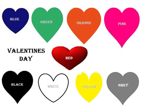 lovers day colour code